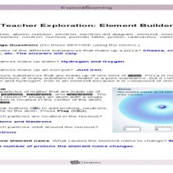 Molecule builder gizmo answer key