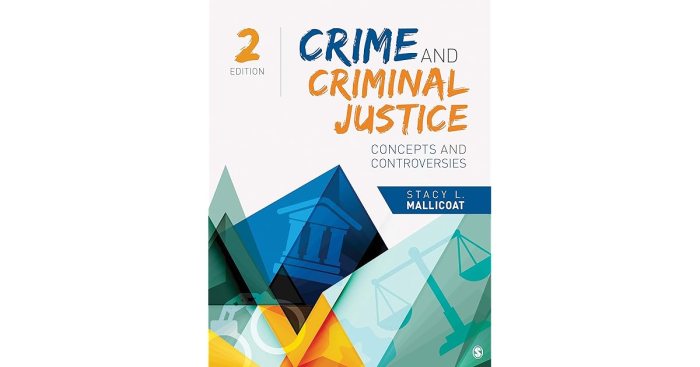 Crime and criminal justice concepts and controversies 2nd edition