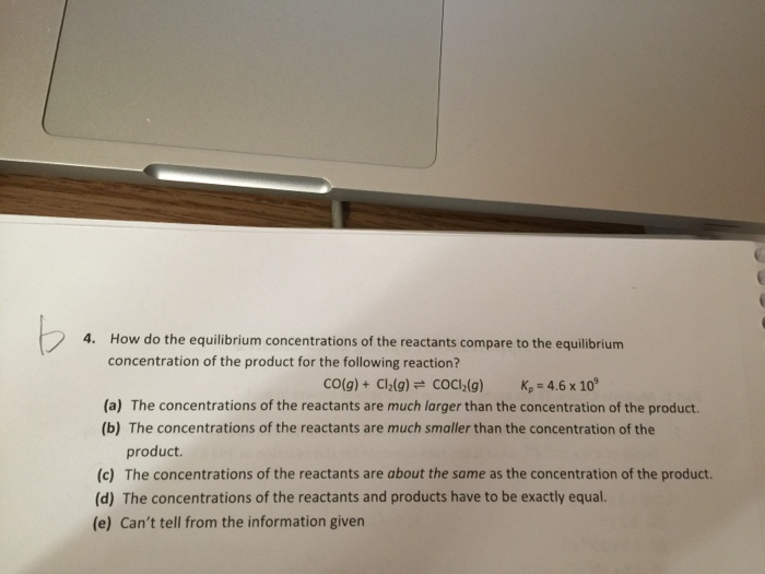 Decide which conformation is present in higher concentration at equilibrium