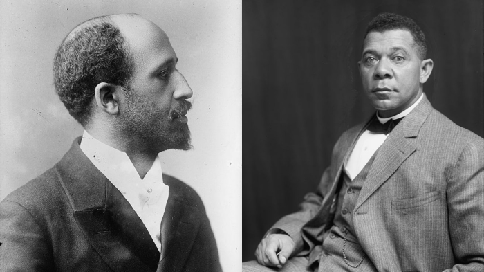 Booker t washington vs w.e.b. dubois venn diagram